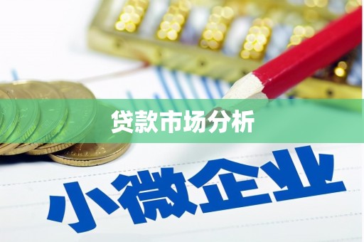 南溪贷款市场分析