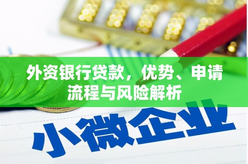 南溪外资银行贷款，优势、申请流程与风险解析