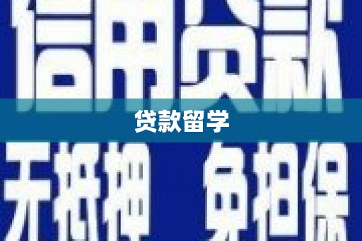 南溪贷款留学