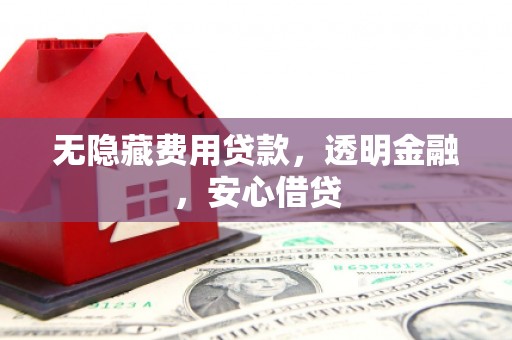 南溪无隐藏费用贷款，透明金融，安心借贷