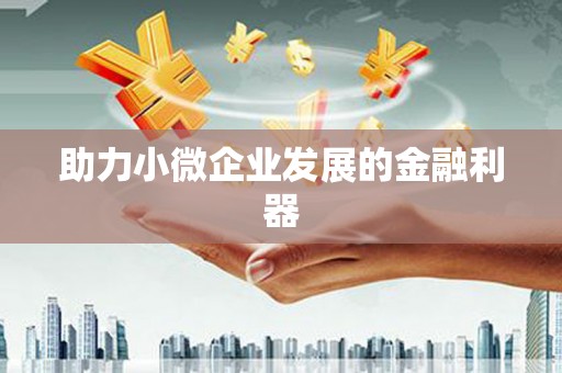 南溪助力小微企业发展的金融利器