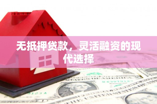南溪无抵押贷款，灵活融资的现代选择