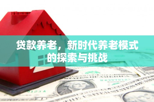 南溪贷款养老，新时代养老模式的探索与挑战