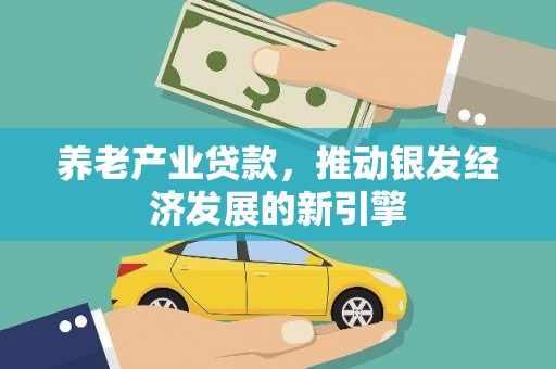 南溪养老产业贷款，推动银发经济发展的新引擎