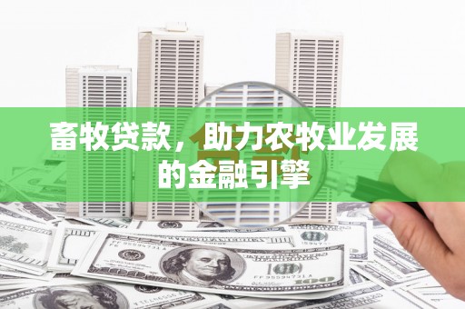 南溪畜牧贷款，助力农牧业发展的金融引擎