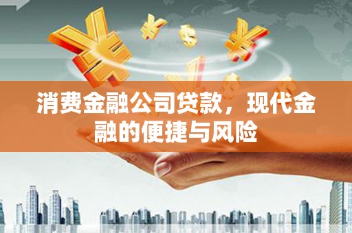 南溪消费金融公司贷款，现代金融的便捷与风险