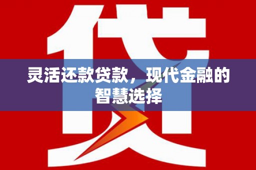 南溪灵活还款贷款，现代金融的智慧选择