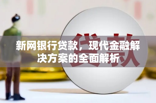 南溪新网银行贷款，现代金融解决方案的全面解析