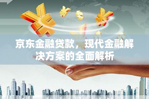 南溪京东金融贷款，现代金融解决方案的全面解析