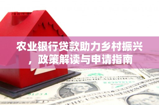 南溪农业银行贷款助力乡村振兴，政策解读与申请指南