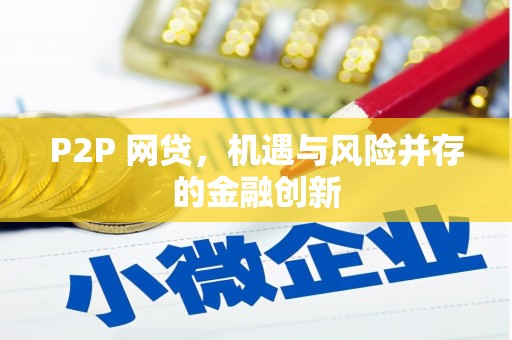 南溪P2P 网贷，机遇与风险并存的金融创新