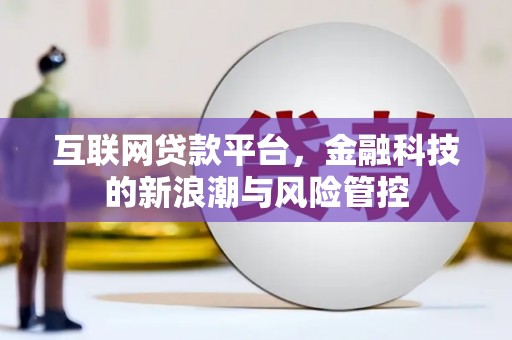 南溪互联网贷款平台，金融科技的新浪潮与风险管控