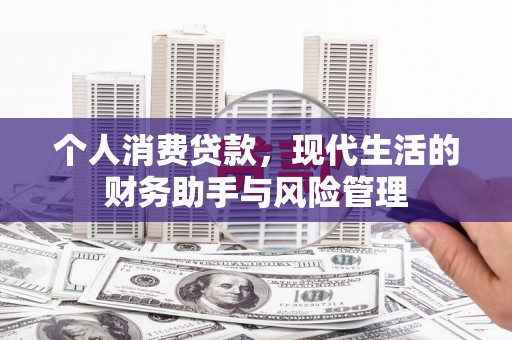 南溪个人消费贷款，现代生活的财务助手与风险管理