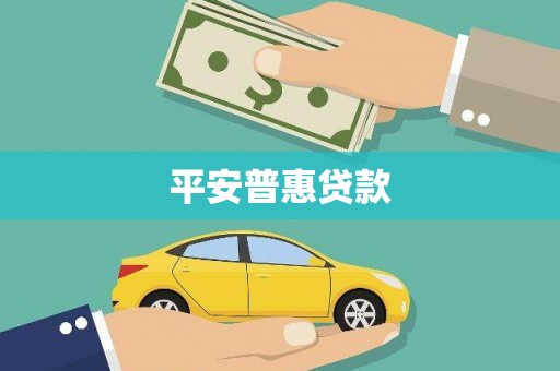 南溪平安普惠贷款